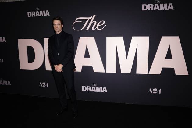 Robert Pattinson at arrivals for THE DRAMA Premiere, Regal Union Square, New York, NY, April 02, 2026. Photo By: Kristin Callahan Everett Collection THE DRAMA Premiere PUBLICATIONXNOTxINxCANxCHNxFRAxITAxJPNxNORxPOLxRUSxESPxUKxUSA