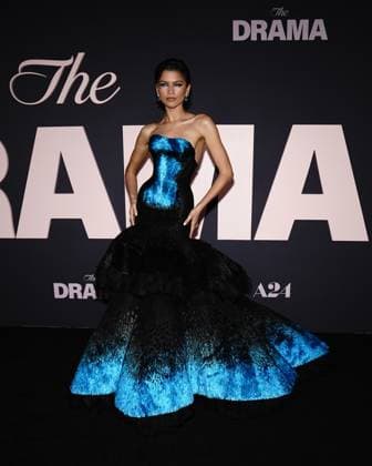 Zendaya at arrivals for THE DRAMA Premiere, Regal Union Square, New York, NY, April 02, 2026. Photo By: Kristin Callahan Everett Collection THE DRAMA Premiere PUBLICATIONXNOTxINxCANxCHNxFRAxITAxJPNxNORxPOLxRUSxESPxUKxUSA
