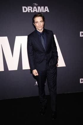 Robert Pattinson at arrivals for THE DRAMA Premiere, Regal Union Square, New York, NY, April 02, 2026. Photo By: Kristin Callahan Everett Collection THE DRAMA Premiere PUBLICATIONXNOTxINxCANxCHNxFRAxITAxJPNxNORxPOLxRUSxESPxUKxUSA