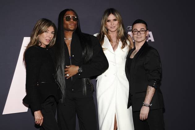Nina GarcÃ­a, Law Roach, Heidi Klum and Christian Siriano at arrivals for THE DRAMA Premiere, Regal Union Square, New York, NY, April 02, 2026. Photo By: Kristin Callahan Everett Collection THE DRAMA Premiere PUBLICATIONXNOTxINxCANxCHNxFRAxITAxJPNxNORxPOLxRUSxESPxUKxUSA