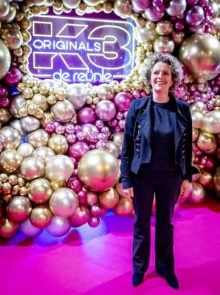 ROTTERDAM - Brigitte Kaandorp on the Pink Carpet at the concert of the original K3 lineup (Karen, Kristel, and Kathleen) in Rotterdam Ahoy ROBIN UTRECHT ANP netherlands out - belgium out  Copyright: xx x554954004x originalFilename: 554954004.jpg