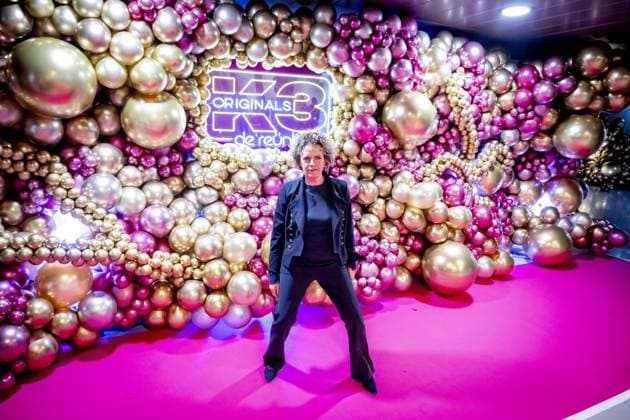 ROTTERDAM - Brigitte Kaandorp on the Pink Carpet at the concert of the original K3 lineup (Karen, Kristel, and Kathleen) in Rotterdam Ahoy ROBIN UTRECHT ANP netherlands out - belgium out  Copyright: xx x554954012x originalFilename: 554954012.jpg