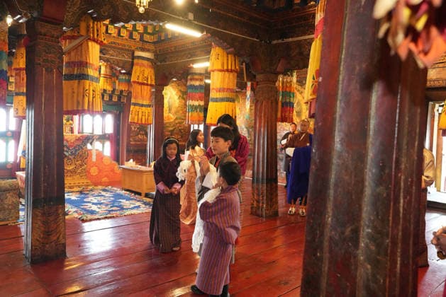 02-04-2026 Bhutan Gyalsey Jigme Namgyel Wangchuck, Gyalsey Ugyen Wangchuck are on a Royal Visit to eastern Bhutan.  Copyright: xPPEx