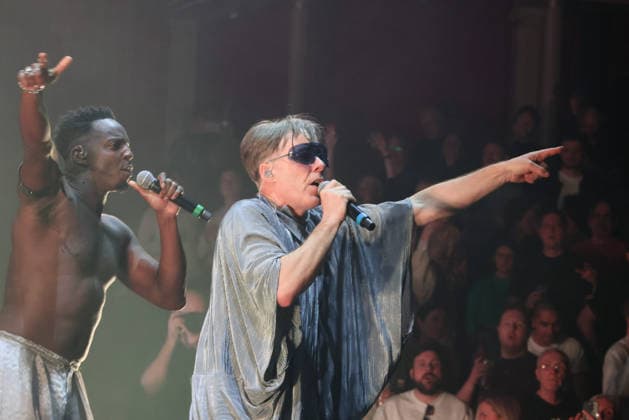 Basement Jaxx live at Royal Albert Hall, London, UK, 02 April 2026. Basement Jaxx performing live at Royal Albert Hall, London, UK, 02 April 2026., Credit:Roger Alarcon Avalon United Kingdom, London  Copyright: xRogerxAlarconx xAvalonx 1088305780