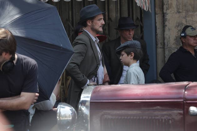 April 3, 2026, Mexico City, Ciudad de Mexico, Mexico: American Actor Pedro Pascal on the filming set for the movie De Noche by director Todd Haynes at Mexico City center. on April 3, 2026 in Mexico City, Mexico. Mexico City Mexico  - ZUMAe321 20260403_zea_e321_007 Copyright: xIsmaelxRosasx