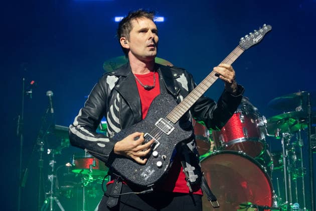 Muse Play O2 Academy Brixton London - 3 Apr 2026 Matt Bellamy of Muse rock band, performs live on stage at the O2 Academy Brixton London. Muse played an intimate album launch show at the O2 Academy Brixton London on April 3rd to celebrate their 10th studio album The Wow! Signal The Album will be released later this year. Muse are Matt Bellamy, Chris Wolstenholme and Dominic Howard. London United Kingdom Copyright: xBonniexBritainx xSOPAxImagesx MUS01624