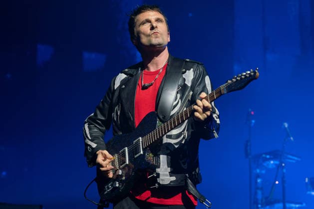 Muse Play O2 Academy Brixton London - 3 Apr 2026 Matt Bellamy of Muse rock band, performs live on stage at the O2 Academy Brixton London. Muse played an intimate album launch show at the O2 Academy Brixton London on April 3rd to celebrate their 10th studio album The Wow! Signal The Album will be released later this year. Muse are Matt Bellamy, Chris Wolstenholme and Dominic Howard. London United Kingdom Copyright: xBonniexBritainx xSOPAxImagesx MUS01816