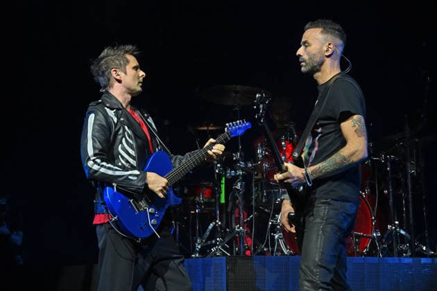 Muse performing at O2 Brixton Academy LONDON, ENGLAND - APRIL 03: Matt Bellamy and Chris Wolstenholme of ˜Muse™ performing at O2 Brixton Academy on April 03, 2026 in London, England. EDITORIAL USE ONLY! CAP MAR MAR Great Britain Copyright: xMartinxHarris CapitalxPicturesx