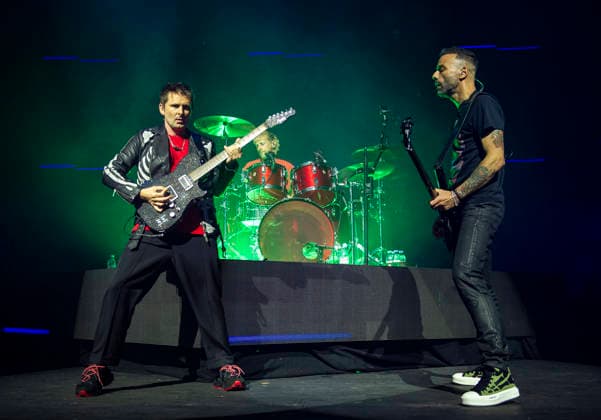 Muse at O2 Academy Brixton 03 04 2026 Muse perform at O2 Academy Brixton in London on 3rd April 2026. Matt Bellamy lead vocals, guitars, keyboards Dominic Howard drums, percussion Chris Wolstenholme bass, backing vocals, Credit:Zoran Veselinovic Avalon UK, London, O2 Academy Brixton  Copyright: xZoranxVeselinovicx xAvalonx 1088513057