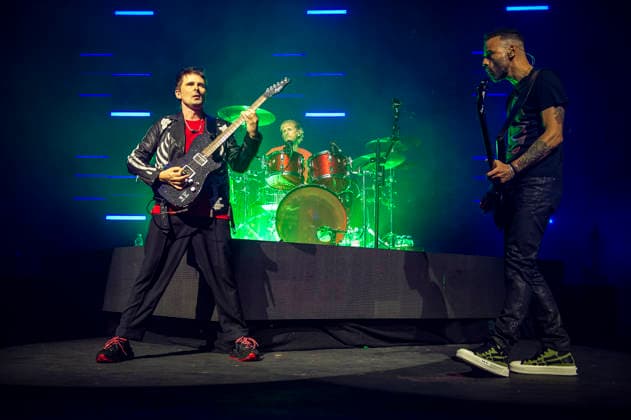 Muse at O2 Academy Brixton 03 04 2026 Muse perform at O2 Academy Brixton in London on 3rd April 2026. Matt Bellamy lead vocals, guitars, keyboards Dominic Howard drums, percussion Chris Wolstenholme bass, backing vocals, Credit:Zoran Veselinovic Avalon UK, London, O2 Academy Brixton  Copyright: xZoranxVeselinovicx xAvalonx 1088513061