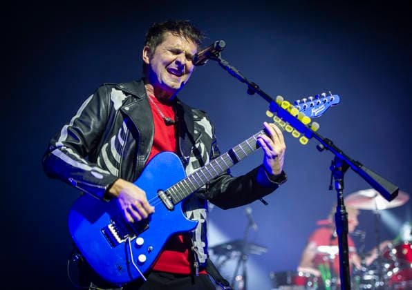 Muse at O2 Academy Brixton 03 04 2026 Muse perform at O2 Academy Brixton in London on 3rd April 2026. Matt Bellamy lead vocals, guitars, keyboards Dominic Howard drums, percussion Chris Wolstenholme bass, backing vocals, Credit:Zoran Veselinovic Avalon UK, London, O2 Academy Brixton  Copyright: xZoranxVeselinovicx xAvalonx 1088513223