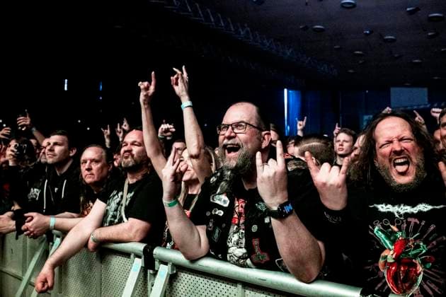 Kreator in Oberhausen FOR EDITORIAL PURPOSES ONLY EDITORIAL USE ONLY p The American thrash metal band Exodus will play on April 4, 2026 as support act for the band Kreator as part of their Krushers of the World Tour at the Grugahalle in Essen Germany North Rhine-Westphalia Essen Copyright SebastianxKonopka Copyright: SebastianxKonopka doc859wk8qps5g124xifo6c ,EDITORIAL USE ONLY Copyright: SebastianxKonopka