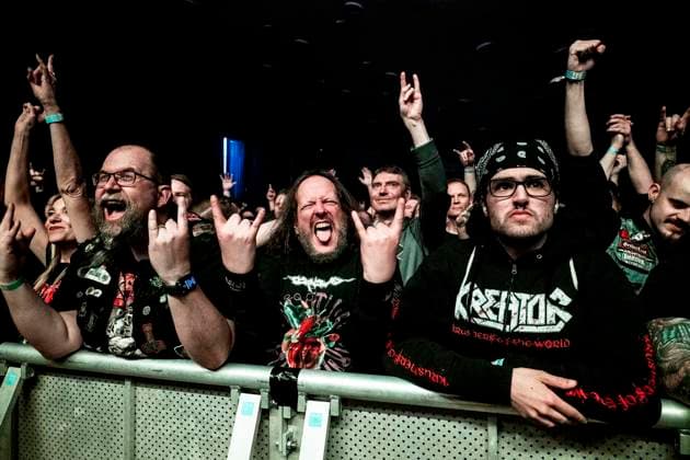 Kreator in Oberhausen FOR EDITORIAL PURPOSES ONLY EDITORIAL USE ONLY p The American thrash metal band Exodus will play on April 4, 2026 as support act for the band Kreator as part of their Krushers of the World Tour at the Grugahalle in Essen Germany North Rhine-Westphalia Essen Copyright SebastianxKonopka Copyright: SebastianxKonopka doc859wkacc8ypqwud5o62 ,EDITORIAL USE ONLY Copyright: SebastianxKonopka