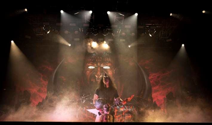 Kreator in Oberhausen FOR EDITORIAL PURPOSES ONLY EDITORIAL USE ONLY p The Essen-based thrash metal band Kreator will play on April 4, 2026 as part of their Krushers of the World Tour at the Grugahalle in Essen Germany North Rhine-Westphalia Essen Copyright SebastianxKonopka Copyright: SebastianxKonopka doc859zad7897p87torpvu ,EDITORIAL USE ONLY Copyright: SebastianxKonopka