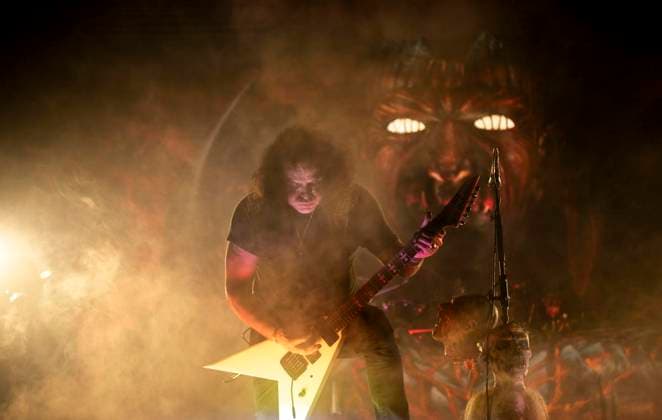 Kreator in Oberhausen FOR EDITORIAL PURPOSES ONLY EDITORIAL USE ONLY p The Essen-based thrash metal band Kreator will play on April 4, 2026 as part of their Krushers of the World Tour at the Grugahalle in Essen Germany North Rhine-Westphalia Essen Copyright SebastianxKonopka Copyright: SebastianxKonopka doc859zadf0cec7w3q0puf ,EDITORIAL USE ONLY Copyright: SebastianxKonopka