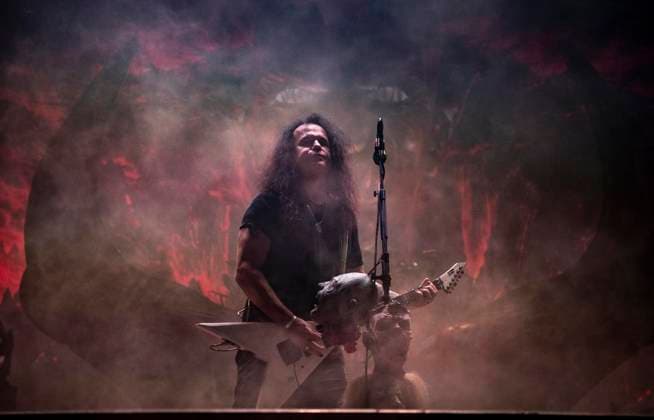 Kreator in Oberhausen FOR EDITORIAL PURPOSES ONLY EDITORIAL USE ONLY p The Essen-based thrash metal band Kreator will play on April 4, 2026 as part of their Krushers of the World Tour at the Grugahalle in Essen Germany North Rhine-Westphalia Essen Copyright SebastianxKonopka Copyright: SebastianxKonopka doc859zadfa4bt3q7l9qbb ,EDITORIAL USE ONLY Copyright: SebastianxKonopka