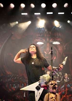 Kreator in Oberhausen FOR EDITORIAL PURPOSES ONLY EDITORIAL USE ONLY p The Essen-based thrash metal band Kreator will play on April 4, 2026 as part of their Krushers of the World Tour at the Grugahalle in Essen Germany North Rhine-Westphalia Essen Copyright SebastianxKonopka Copyright: SebastianxKonopka doc859zaervz5e10jb0tqbb ,EDITORIAL USE ONLY Copyright: SebastianxKonopka