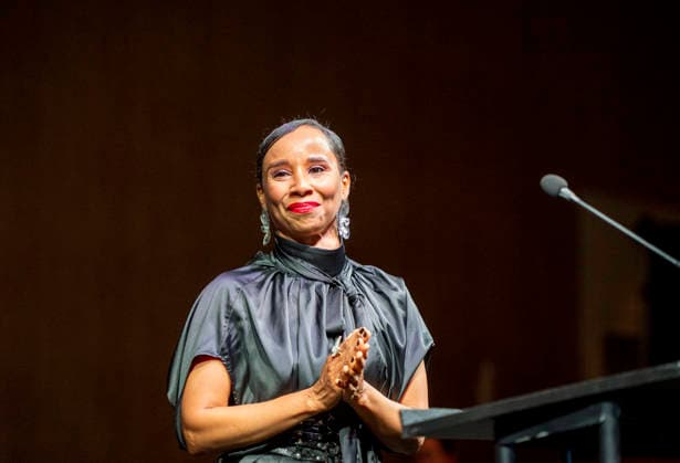 April 4, 2026, Philadelphia, Pennsylvania, United States: R&B singer, songwriter, VIVIAN GREEN, speaking at the WDAS-FM tenth annual Women Of Excellence awards luncheon where she received the Trailblazing award at the Philadelphia Sheraton Philadelphia United States - ZUMArf1_ 20260404_zaf_rf1_033 Copyright: xRickyxFitchettx