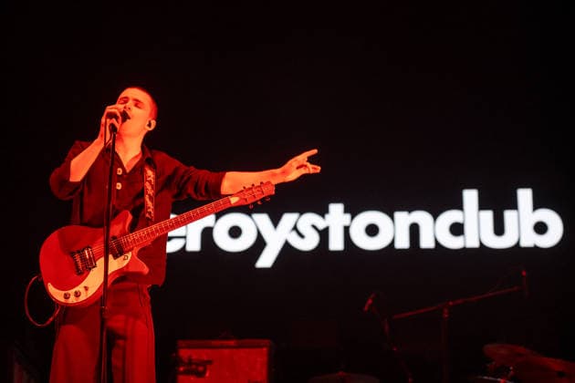 The Royston Club live in Birmingham The Royston Club play Birmingham Utilita Arena on Saturday 4 April, supporting Richard Ashcroft. Picture shows frontman Tom Faithfull., Credit:James Berry Avalon  Copyright: xJamesxBerryx xAvalonx 1088719721