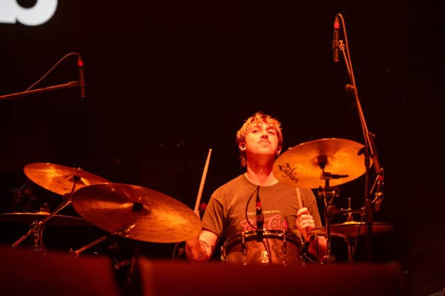 The Royston Club live in Birmingham The Royston Club play Birmingham Utilita Arena on Saturday 4 April, supporting Richard Ashcroft. Picture shows drummer Sam Jones., Credit:James Berry Avalon  Copyright: xJamesxBerryx xAvalonx 1088719733