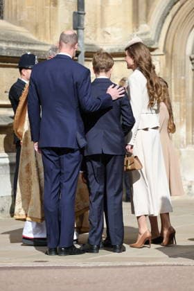 . 05 04 2026. Windsor , United Kingdom. UK Royals arriving at the Easter Sunday church service at Windsor Castle , United Kingdom.  xStephenxLockx xi-Imagesx IIM-26682-0002