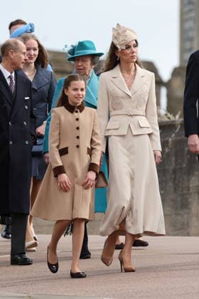 . 05 04 2026. Windsor , United Kingdom. UK Royals arriving at the Easter Sunday church service at Windsor Castle , United Kingdom.  xStephenxLockx xi-Imagesx IIM-26682-0023