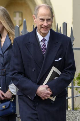 British Royal Family attend Easter Sunday Service at Windsor Castle WINDSOR, UNITED KINGDOM - APRIL 05: Edward, Luke of Edinburgh attends the Easter Service at St George’s Chapel at Windsor Castle in Windsor, United Kingdom on April 05, 2026 Stringer Anadolu Windsor United Kingdom. Editorial use only. Please get in touch for any other usage.  Copyright: x2026xAnadoluxStringerx