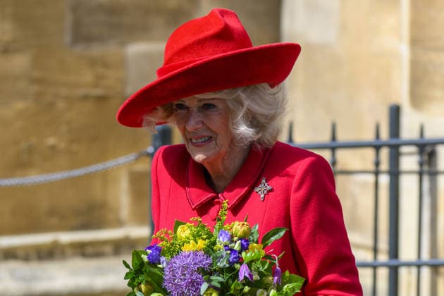 British Royal Family attend Easter Sunday Service at Windsor Castle WINDSOR, UNITED KINGDOM - APRIL 05: Queen Camilla attends the Easter Service at St George’s Chapel at Windsor Castle in Windsor, United Kingdom on April 05, 2026 Stringer Anadolu Windsor United Kingdom. Editorial use only. Please get in touch for any other usage.  Copyright: x2026xAnadoluxStringerx