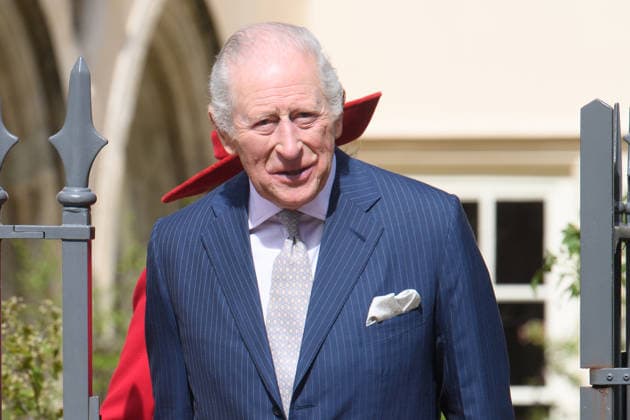 Easter Service at St. George s Chapel, Windsor Castle, London, UK - Sunday 5 April King Charles III and Queen Camilla depart an Easter Service at St. George s Chapel, Windsor Castle, London, England, UK on Sunday 5 April, 2026., Credit:Justin Ng Avalon UK, England, London, St. George s Chapel, Windsor Castle Copyright: xJustinxNgx xAvalonx 1088832441