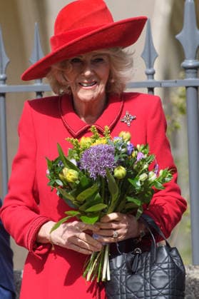 Easter Service at St. George s Chapel, Windsor Castle, London, UK - Sunday 5 April Queen Camilla depart an Easter Service at St. George s Chapel, Windsor Castle, London, England, UK on Sunday 5 April, 2026., Credit:Justin Ng Avalon UK, England, London, St. George s Chapel, Windsor Castle Copyright: xJustinxNgx xAvalonx 1088832491