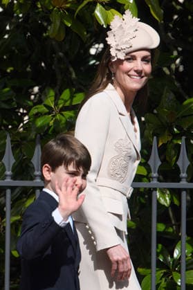Easter Service at St. George s Chapel, Windsor Castle, London, UK - Sunday 5 April Catherine - Princess of Wales and Prince Louis depart an Easter Service at St. George s Chapel, Windsor Castle, London, England, UK on Sunday 5 April, 2026., Credit:Justin Ng Avalon UK, England, London, St. George s Chapel, Windsor Castle Copyright: xJustinxNgx xAvalonx 1088832545