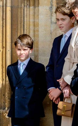 05-04-2026 England Prince George, and Prince Louis attend the Easter Mattins Service at St. Georges Chapel, Windsor Castle on Easter Sunday in Windsor, Berkshire, UK. Â  Copyright: xPPEx