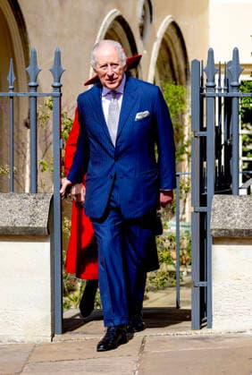 05-04-2026 England King Charles and Queen Camilla attend the Easter Mattins Service at St. Georges Chapel, Windsor Castle on Easter Sunday in Windsor, Berkshire, UK. Â  Copyright: xPPEx