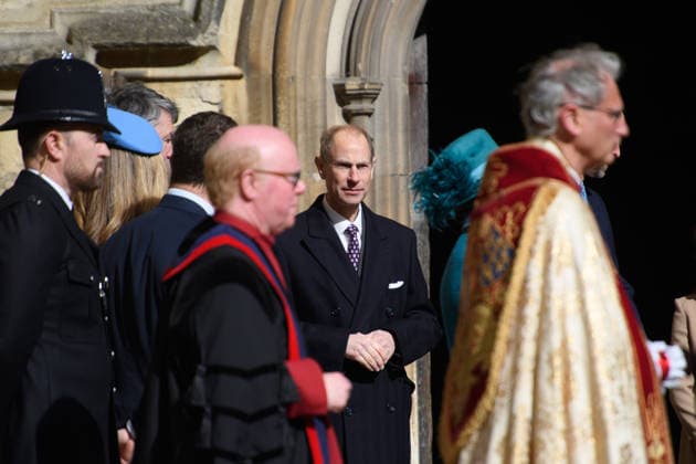 Easter Service at St. George s Chapel, Windsor Castle, London, UK - Sunday 5 April Prince Edward - The Duke of Edinburgh arrives for an Easter Service at St. George s Chapel, Windsor Castle, London, England, UK on Sunday 5 April, 2026., Credit:Justin Ng Avalon UK, England, London, St. George s Chapel, Windsor Castle Copyright: xJustinxNgx xAvalonx 1088848360