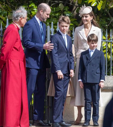 April 5, 2026, Windsor, England, United Kingdom: Princess CHARLOTTE, The Princess of Wales CATHERINE, Prince GEORGE, Prince LOUIS and the Prince of Wales WILLIAM attending the Easter Matins Service at St GeorgeÃ¢â‚¬â ¢s Chapel, Windsor Castle. Windsor United Kingdom - ZUMAs262 20260405_zip_s262_050 Copyright: xTayfunxSalcix