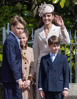 April 5, 2026, Windsor, England, United Kingdom: Princess CHARLOTTE, The Princess of Wales CATHERINE, Prince GEORGE, Prince LOUIS and the Prince of Wales WILLIAM attending the Easter Matins Service at St GeorgeÃ¢â‚¬â ¢s Chapel, Windsor Castle. Windsor United Kingdom - ZUMAs262 20260405_zip_s262_052 Copyright: xTayfunxSalcix
