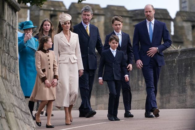 Members of the Royal Family attend Easter Service at Windsor Members of the Royal Family attend Easter Service at St George s Chapel, Windsor Castle, Windsor, Berkshire, UK, on the 5th April 2026. Picture by Alberto Pezzali WPA-Pool Windsor Windsor Castle Berkshire United Kingdom  WHA-0815