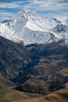 Explore mountain scenery near Mount Elbrus in Kabardino-Balkaria in the Caucasus region of Russia during the day Copyright: MichaelxRunkel 1184-16298