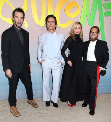 Apple s Outcome World Premiere Keanu Reeves, Matt Bomer, Cameron Diaz and Jonah Hill attending Apple s Outcome World Premiere held the AMC Lincoln Square on April 6, 2026 in New York City, NY New York City AMC Lincoln Square NY USA Copyright: xStevenxBergman AFF-USA.COMx