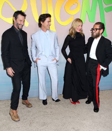 Apple s Outcome World Premiere Keanu Reeves, Matt Bomer, Cameron Diaz and Jonah Hill attending Apple s Outcome World Premiere held the AMC Lincoln Square on April 6, 2026 in New York City, NY New York City AMC Lincoln Square NY USA Copyright: xStevenxBergman AFF-USA.COMx