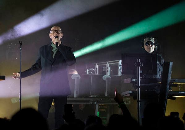 Pet Shop Boys at Electric Ballroom 6 04 2026 Pet Shop Boys playing their first of five Obscure shows at the Electric Ballroom, Camden in London on 6th April 2026. Neil Tennant - vocals Chris Lowe - keyboards, Credit:Zoran Veselinovic Avalon UK, London, Electric Ballroom  Copyright: xZoranxVeselinovicx xAvalonx 1089130202