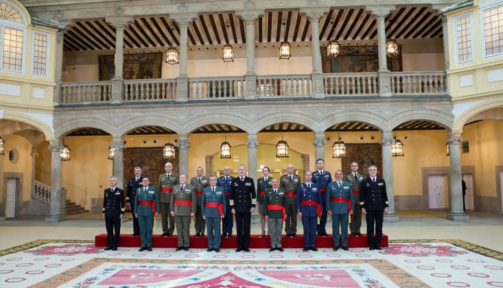 The King receives brigadier generals and rear admirals King Felipe VI receives in audience a group of brigadier generals and rear admirals, on April 7, 2026, in Madrid Spain The audience is part of the recognition of general officers who are taking on new responsibilities at the head of operational and support structures of the Armed Forces 07 APRIL 2026 Marta Ferná Madrid Madrid Madrid Spain  Copyright: xMartaxFernandezx 7420270