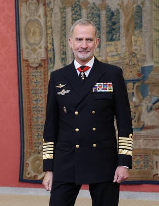 The King receives brigadier generals and rear admirals King Felipe VI receives in audience a group of brigadier generals and rear admirals, on April 7, 2026, in Madrid Spain The audience is part of the recognition of general officers who are taking on new responsibilities at the head of operational and support structures of the Armed Forces 07 APRIL 2026 Marta Ferná Madrid Madrid Madrid Spain  Copyright: xMartaxFernandezx 7420272