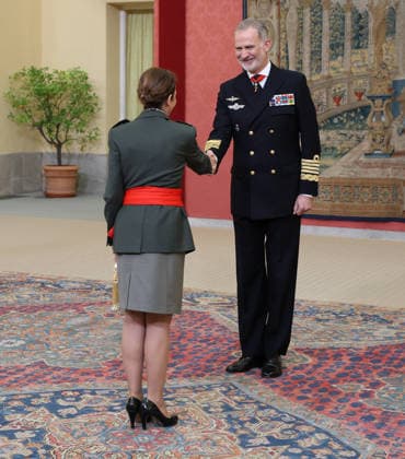 The King receives brigadier generals and rear admirals King Felipe VI receives in audience a group of brigadier generals and rear admirals, on April 7, 2026, in Madrid Spain The audience is part of the recognition of general officers who are taking on new responsibilities at the head of operational and support structures of the Armed Forces 07 APRIL 2026 Marta Ferná Madrid Madrid Madrid Spain  Copyright: xMartaxFernandezx 7420273