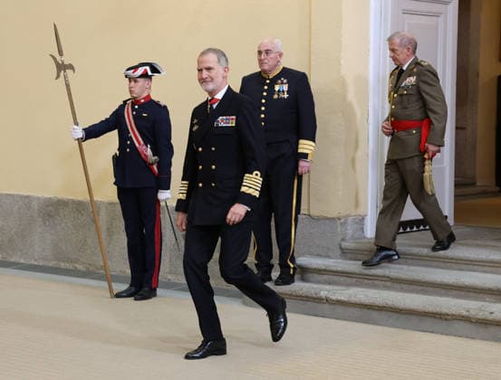 The King receives brigadier generals and rear admirals King Felipe VI receives in audience a group of brigadier generals and rear admirals, on April 7, 2026, in Madrid Spain The audience is part of the recognition of general officers who are taking on new responsibilities at the head of operational and support structures of the Armed Forces 07 APRIL 2026 Marta Ferná Madrid Madrid Madrid Spain  Copyright: xMartaxFernandezx 7420274