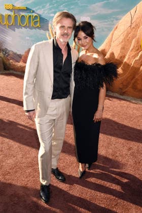 HOLLYWOOD, CA- APRIL 7: Sam Trammell, Emmanuelle Chriqui at HBO™s Euphoria Season 3 premiere at TCL Chinese Theater in Hollywood, California on April 7, 2026. Copyright: xJeffreyxMayerx