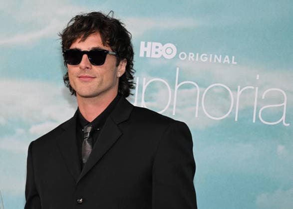 April 7, 2026, Hollywood, California, USA: Australian actor JACOB ELORDI, 28, attends HBO s EUPHORIA Los Angeles red carpet Premiere. Hollywood USA  - ZUMAb173 20260407_aap_b173_027 Copyright: xBillyxBennightx