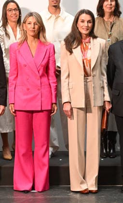 Queen Letizia presides over the ceremony for the 10th anniversary of the Young Talent and Young Talent Mobility Program Queen Letizia and the Minister of Labor, Yolanda Díaz, attend the ceremony for the 10th anniversary of the Young Talent and Young Talent Mobility Program at the Spanish Chamber of Commerce, April 8, 2026, in Madrid Spain CAMARA DE COMERCIO TALENTO JOVEN REINA LETIZIA 08 APRIL 2026 José Madrid Madrid Madrid Spain  Copyright: xJosÃ xOlivax 7422468