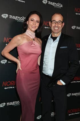 Arrivals for the New York premiere of Normal at the Metrograph Featuring: James Murray with wife Where: New York, New York, United States When: 07 Apr 2026 Credit: Dave Allocca Starpix INSTARimages EDITORIAL USE ONLY. NOT FOR USE BY NEWSPAPERS BASED IN THE UK. Copyright: xx instar55604530