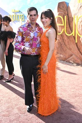 Eli Roth and Vittoria Buraschi at the premiere of season 3 of the HBO series Euphoria at the TCL Chinese Theatre Los Angeles, 07 04 2026 Foto:xD.xStarbuckx xFuturexImagex euphoria_6437